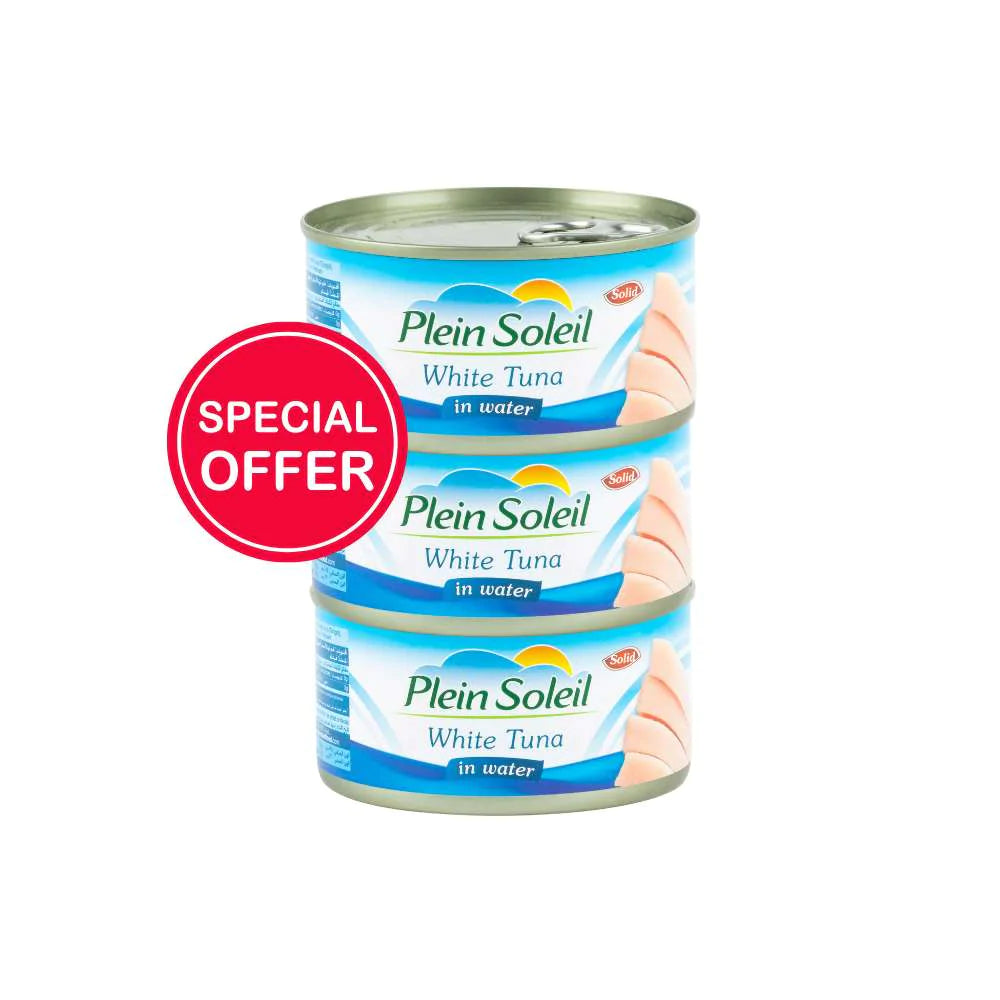 Plein Soleil White Tuna In Water 185g*3