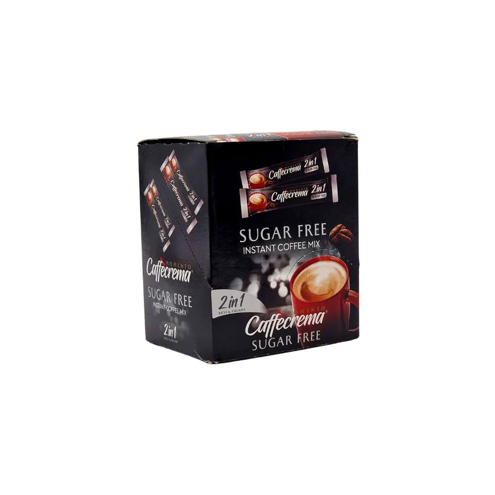 Caffecrema Sugar Free Instant Coffee Mix 2in1 12g x 24 Sticks