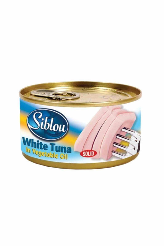 Siblou White Tuna In Vegetable Oil 185g