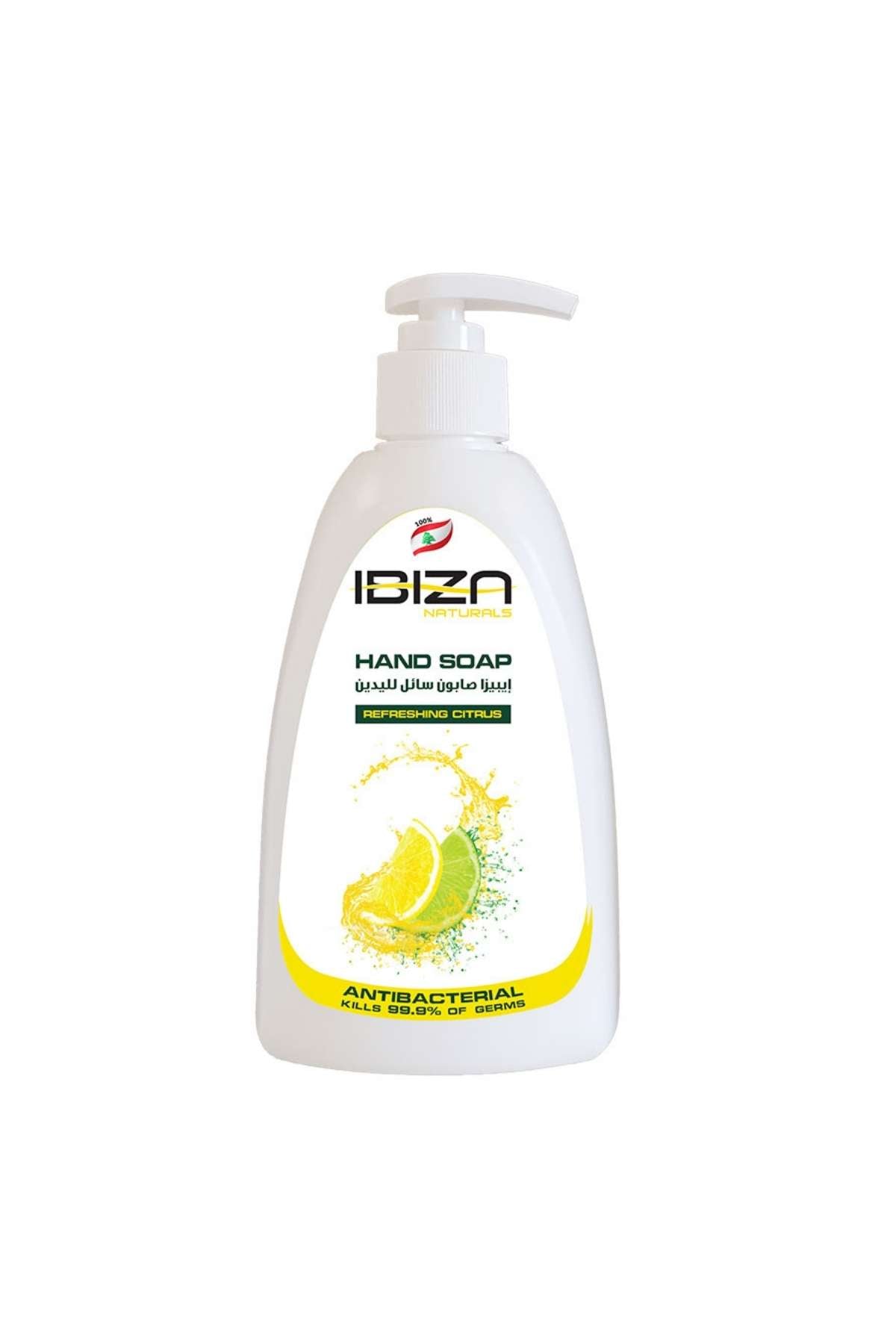 IBIZA Antibacterial Refreshing Citrus Hand Soap 500ml