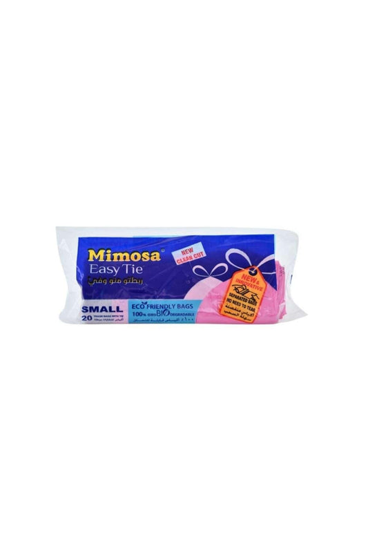 Mimosa Easy Tie Pink ( 20 Bags Small )