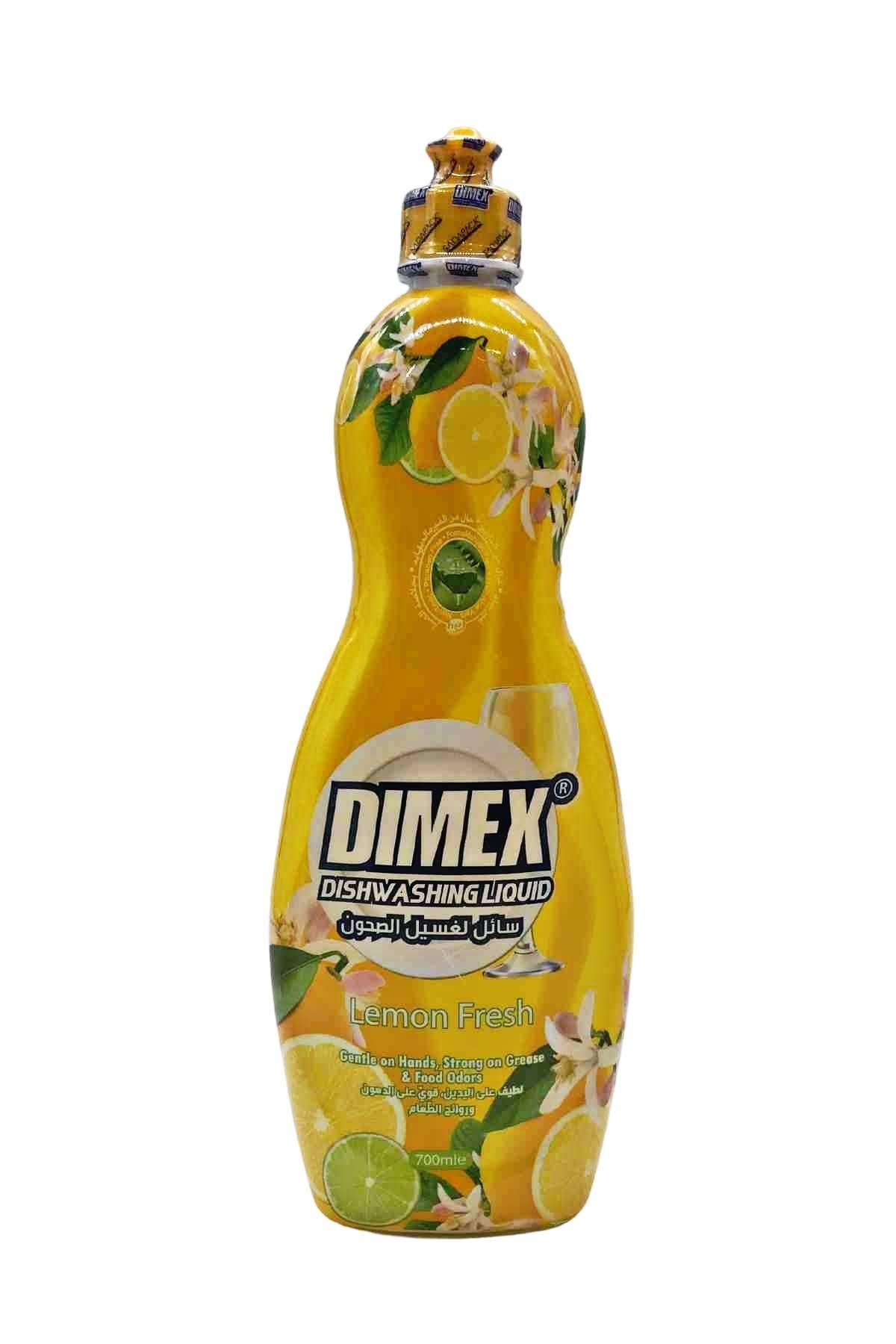 Dimex Dish Washing Liquid Lemon Fresh 700 ml