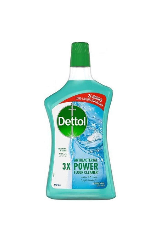 Dettol Antibacterial Power Floor Cleaner 3x Fresh Aqua 900g '6295120041871