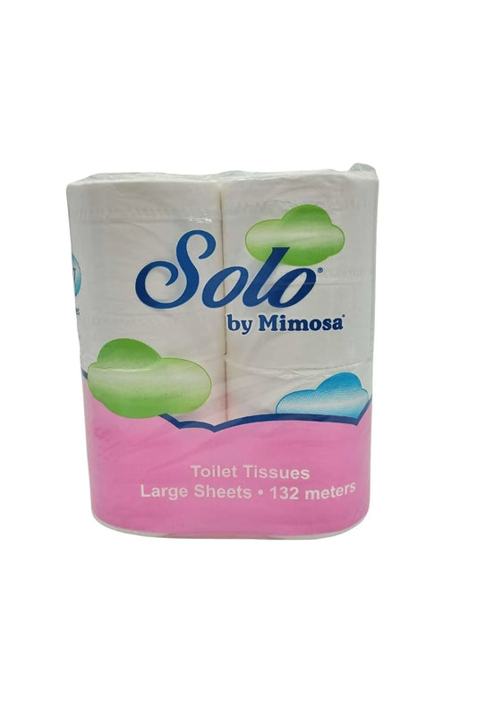 Mimosa Solo Toilet Tissues Large Sheets 10200900