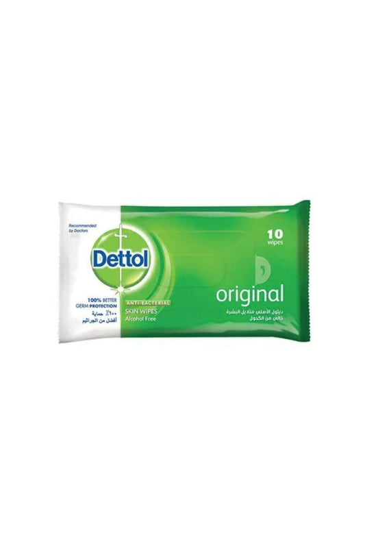 Dettol Original Wet Wipes 10 Wipes '6295120010730