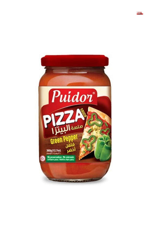 Puidor Green Pepper Pizza Sauce 360g