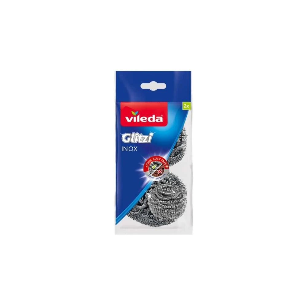 Vileda Glitzi Scourer Inox x2