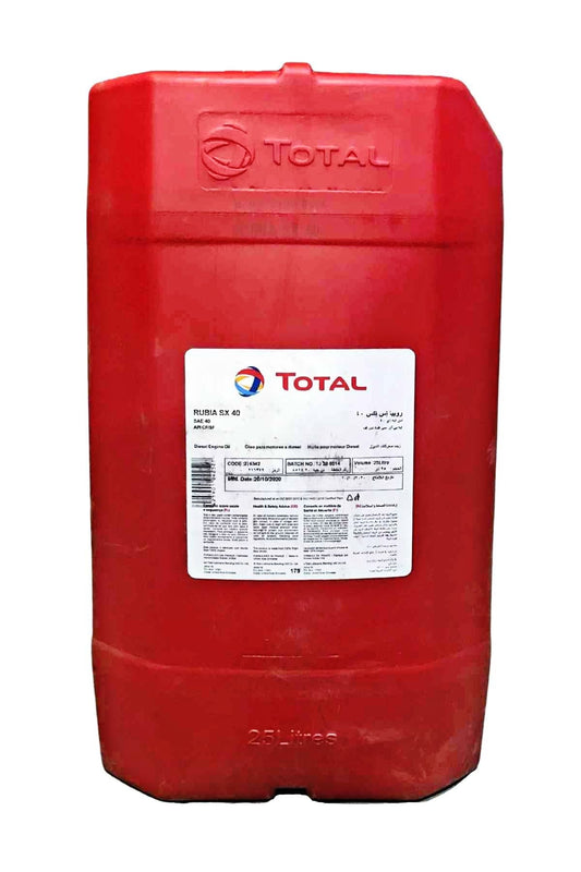 Total Rubia SX SAE 40 25L '25901042527