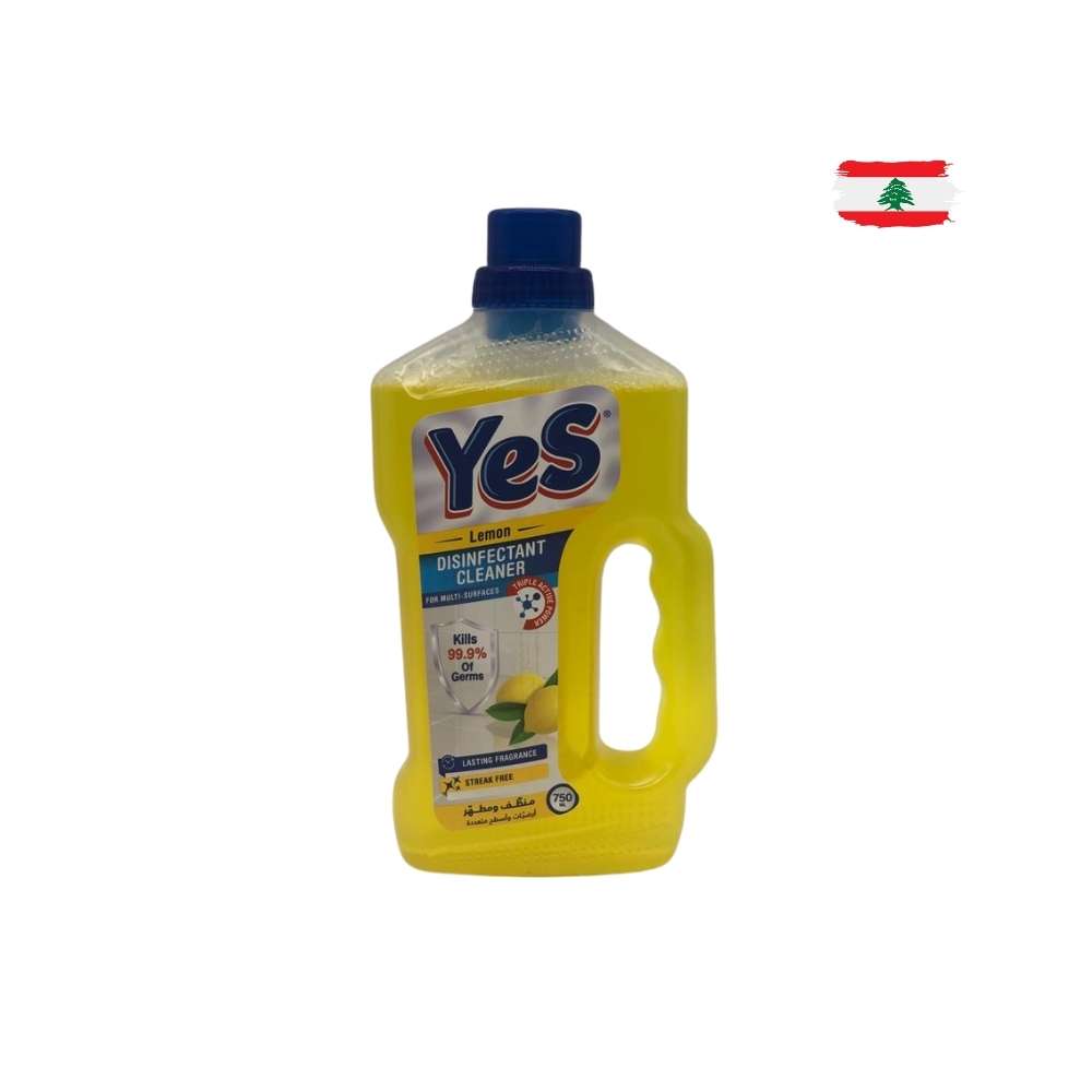 Yes Lemon Disinfectant Multipurpose Cleaner 750ml  '5283014922734