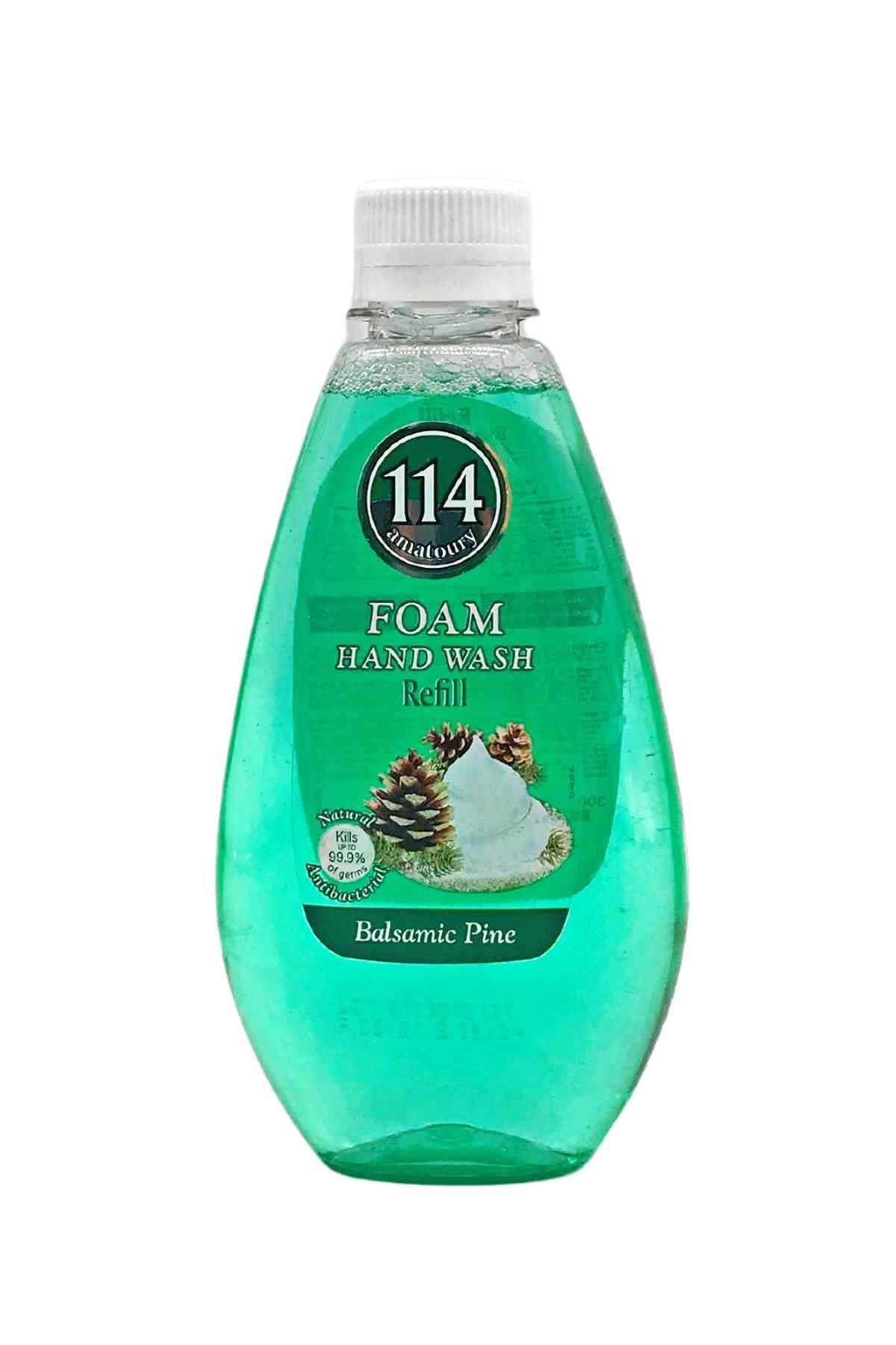 114 Amatoury Foam Hand Wash Refill Balsamic Pine 300ml