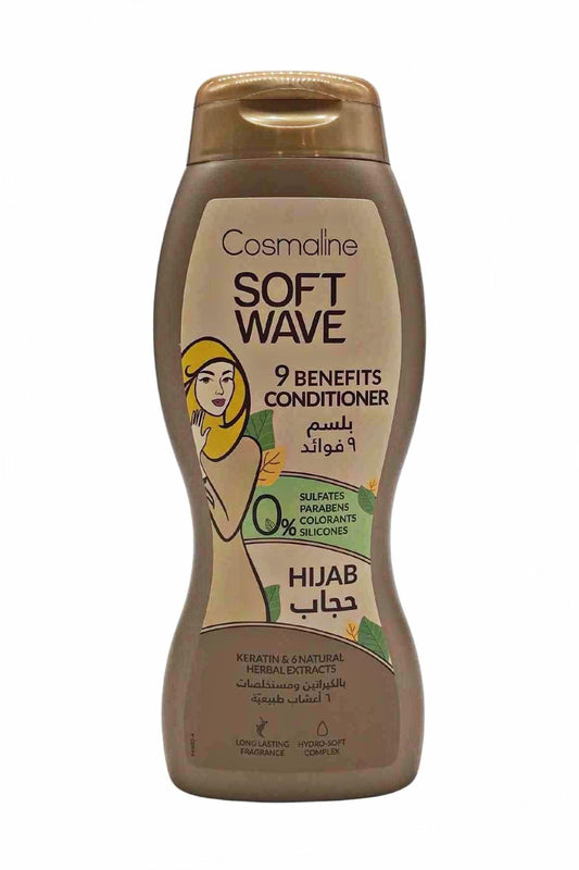 Cosmaline Soft Wave Hijab Conditioner Sulfate Free 400ml '5281019041211