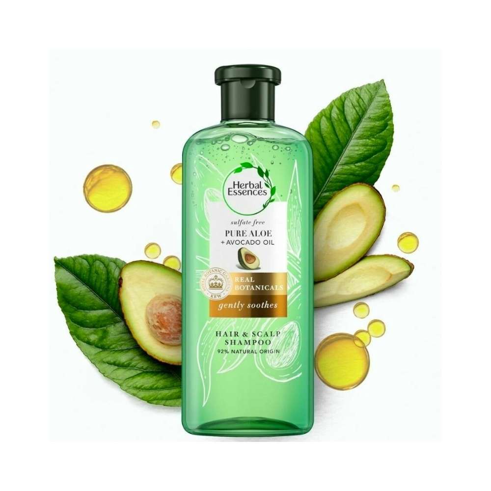 Herbal Essences Pure Aloe + Avocado Oil Shampoo 380ml