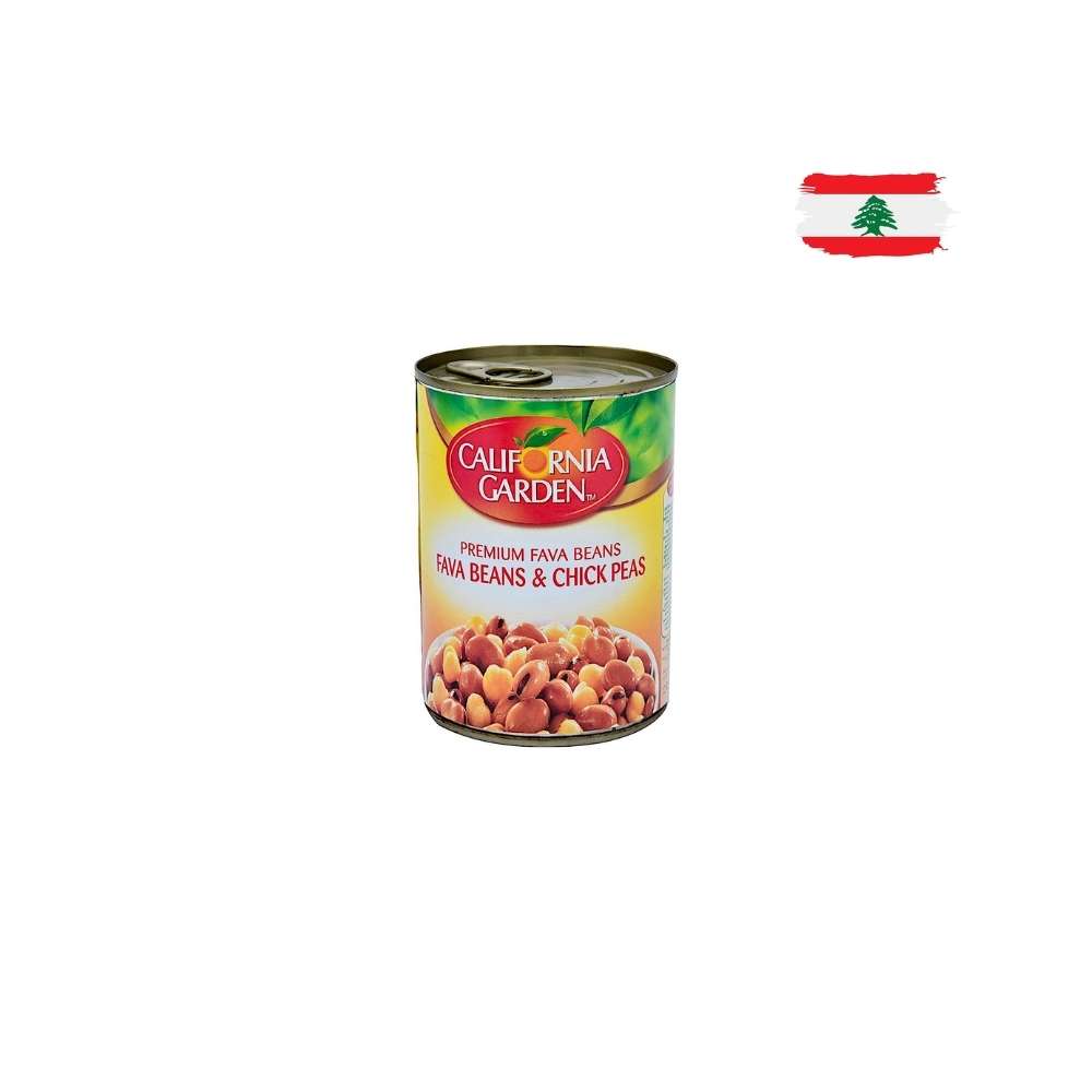 California Garden Fava Beans & Chickpeas 400g