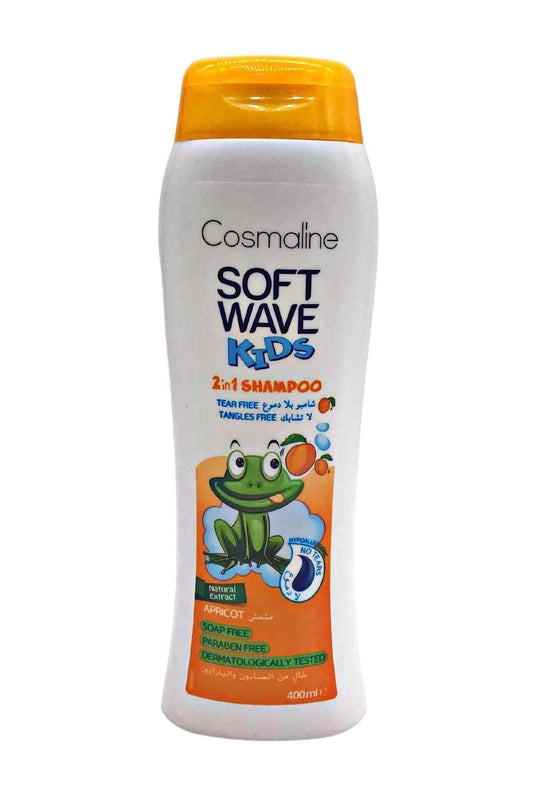 Cosmaline Soft Wave Shampoo 2 in1 Apricot Kids 400ml