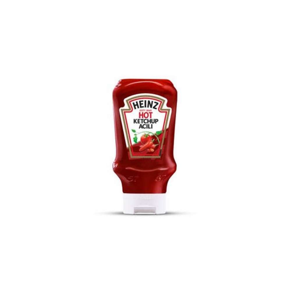 Heinz Hot Tomato Ketchup Acili 400ml