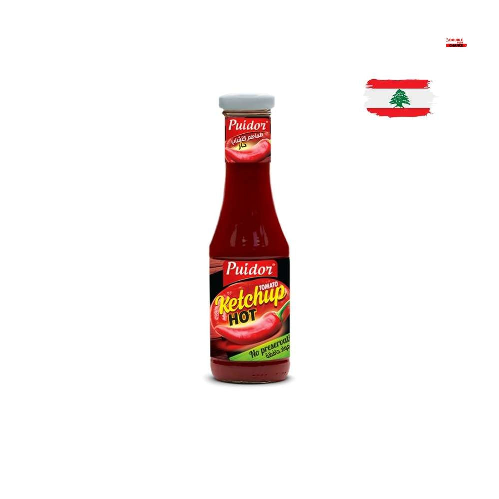 Puidor Tomato Ketchup Hot 340g