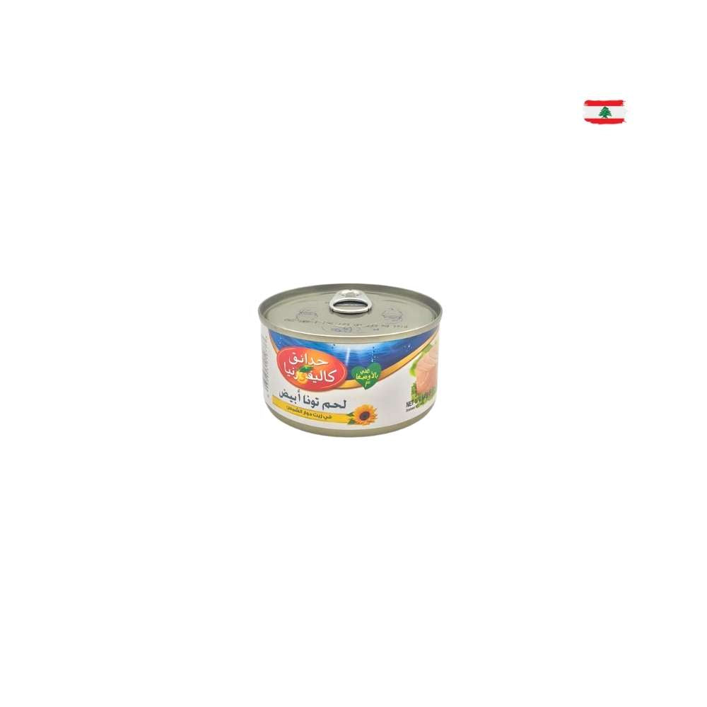 California Garden Solid Pack White Meat Tuna In Sunflower Oil 185g